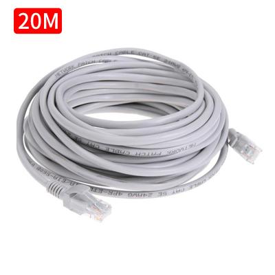 China FOSVISION 20 Meter IP Camera NVR Connect Universal RJ45 to RJ45 Ethernet Network Cable FS-20M for sale