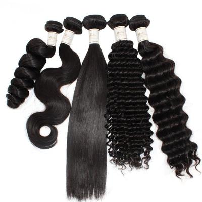 China ALL TEXTURE Top Grade Virgin Hair Wholesale 10A Unprocessed Human Hair Bundles Hair Extensions for sale