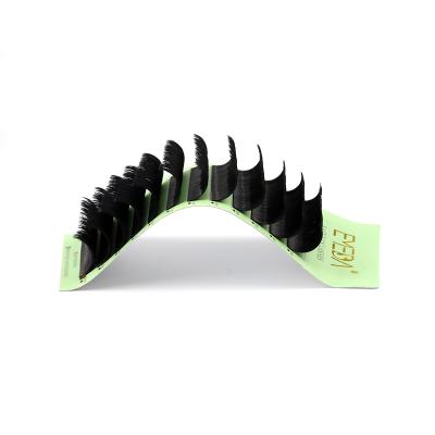 China Synthetic Hair Lashes 8-20mm Synthetic Korean Fiber Hair PBT Silk Easy Fanning Automatic Easy Fanning Extensions for sale