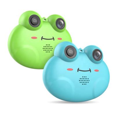 China 2019 cute kids popular video camera toy camera for kids cheap price hd 720p frog model kids camera for sale