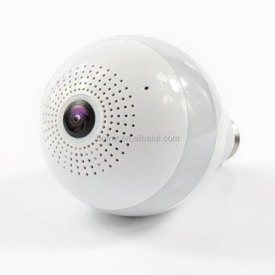 China NIGHT VISION 960p Wireless 360 Degree Bulb Security Cameras with Recorded Voice for sale