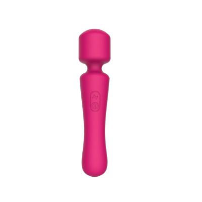 China Strong Vibration Full Silicone Vibrator AV Magic Wand Massager New Style Full Silicone Vibrator Sex Toys Adult Product for sale