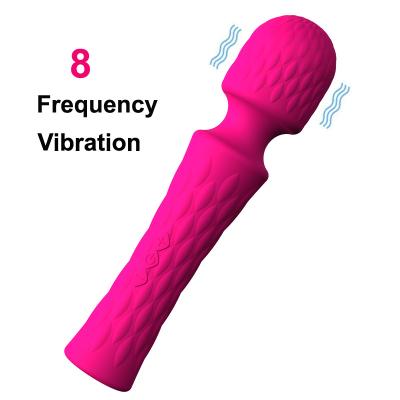 China Clitoris Stimulator /Breast Factory Magic Wand Massager Vibrator 8 Female Wireless Vibrator Model Toy For Women New for sale