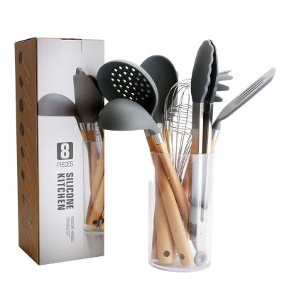 China Viable High Demand Products Kitchen Beware Non-Stick Silicone Baking Tool Utensils Cooking Cookware Sets for sale