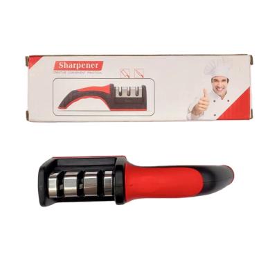 China 3-Stage Kitchen Viable Knife Sharpener Sharpening Power Tool Household Non-Slip Sharpeners for sale