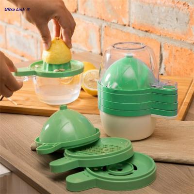 China New Product Viable Practical Manual Egg Squeezer Divider Six-piece Multifunctional Living Instrument for sale