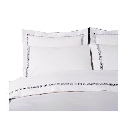 China Nondisposable Duvet Cover Set 200 Cotton Embroidered Sheets 100% Thread Count Housewife Duvet Cover Pillow Cases for sale