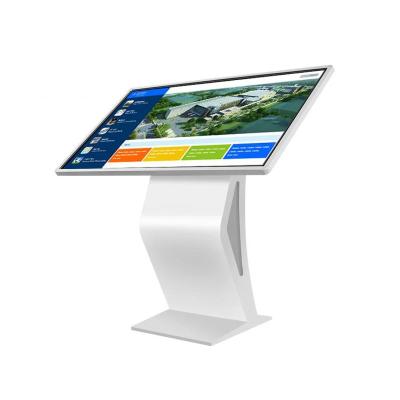 China Advertising Posters Self Service Advertise Touch Screen Stand Info Kiosk Totem Fast Food 21.5 24 32 Inch Touch Screen for sale