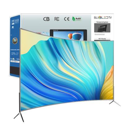 China Kurver Bildschirm 50 Zoll Smart Android LED TV Ultra HD 4K Smart Fernseher zu verkaufen