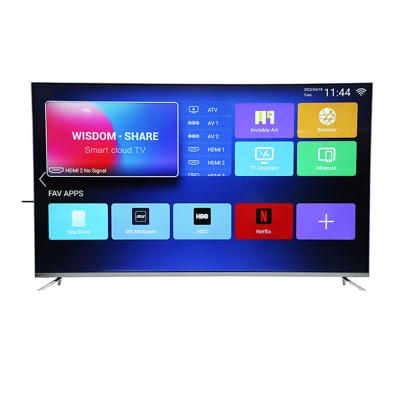 中国 65インチ大型ホーム スマートテレビ ホテル Uhd スマートテレビ 4k LED アンドロイド 販売のため