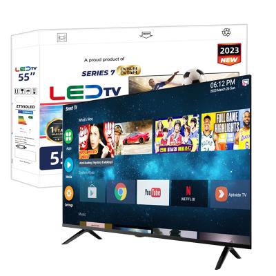 China Televisão doméstica de tela plana Smart TV 42 43 50 55 65 75 polegadas TV LED à venda