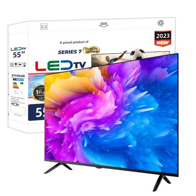 中国 LCD LED 32インチ アンドロイドホームテレビ 4K 40 43 50 65 インチ フラットスクリーン 55 スマートテレビ 販売のため