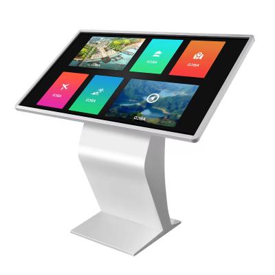 China 128G SSD Interactive Kiosk Display Screen Advertising Interactive Display All In One for sale