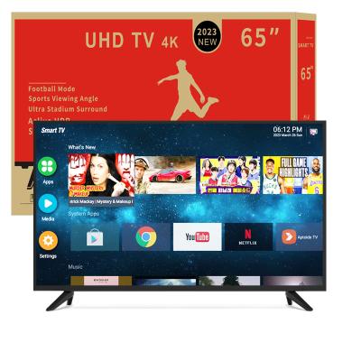 China 4K Android TV Flat Screen LED LCD OLED QLED 32 40 42 55 65 75 inch Smart TV Televisie Te koop