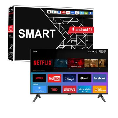 China Smart TV Flat Screen Frameless Webos 2.0 System 1.5+8G Voice Remote Control Television Factory for sale