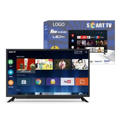 Κίνα 32 43 50 65 ιντσών LED επίπεδη οθόνη 4K Smart TV τηλεοράσεις προς πώληση