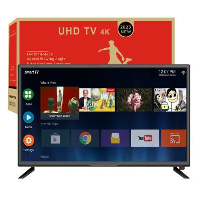 China 32 Inch Frameless Smart TV LED Android Television Flat Screen Home Hotel TV for sale