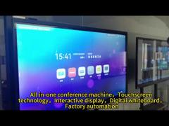 55 Inch Interactive Whiteboard 85 Inch Electromagnetic Portable Smart Board