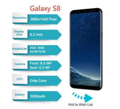 China Wholesale Cell Phone Single SIM Unlocked Refurbished Original Smart Used Phone For Samsung Galaxy S8 S8 Plus S9 S9 Plus 6.2inch for sale