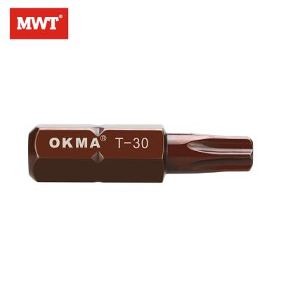 China Professional SKD-1 China MWT T50 Torx Bit , T25 Torx Bit 3-1/2