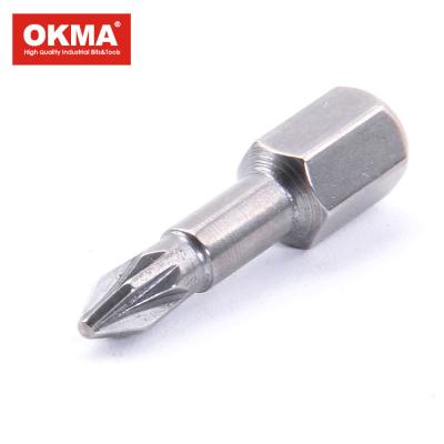 China Taiwan S2 NKD industrial pozi drive drill bit, screwdriver insert bit for sale