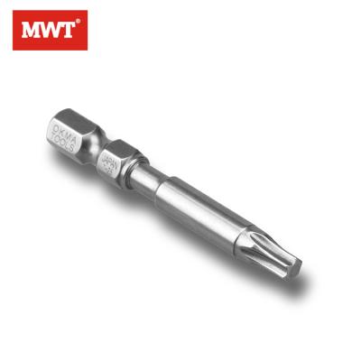 China MWT 1/4 Magnetic Screwdriver Bits , SKD-1 Top Grade Magnetic Screwdriver Bits S2 4 x 40 x 1.2 x 00 Various Types for sale