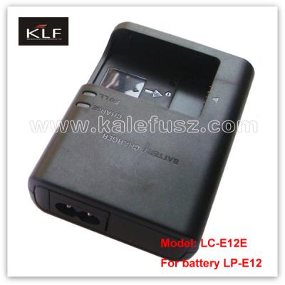 China Digital Camera Charger LC-E12E For Canon Battery LP-E12 for sale