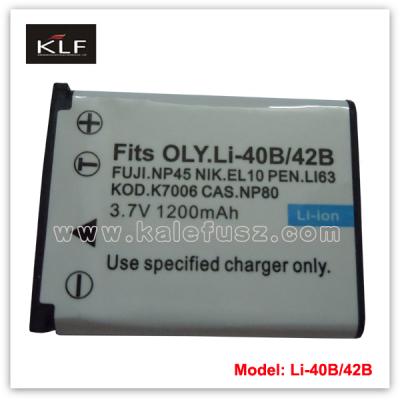 China Digital Camera Battery LI-42B For Olympus for sale