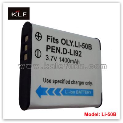 China Digital camera battery LI-50B for Olympus for sale