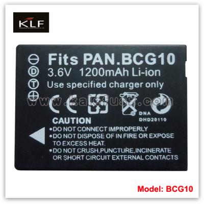 China Battery pack BCG10 for Panasonic for sale