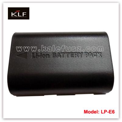 China Digital camcorder battery LP-E6 for Canon for sale