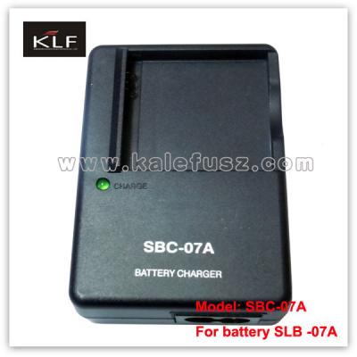 China Camera Charger SBC-07A For Samsung Battery SLB-07A for sale