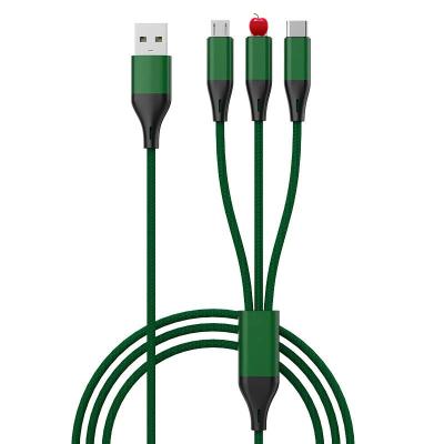 China Data Cable 3 in 1 Fast Charging Data wire for sale