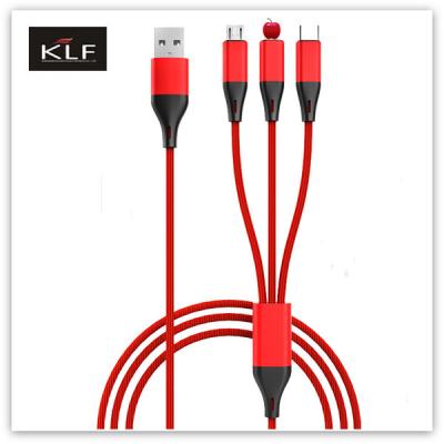 China Nylon Braid USB Cable Fast Charging for sale