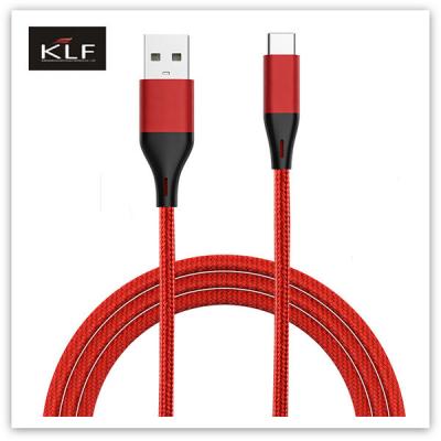 China Braided fast charging data cable for sale