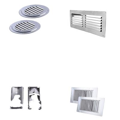 China High Quantity Stainless Steel Marine Boat Louvered Ducting Ventilation Duct For Sale for sale