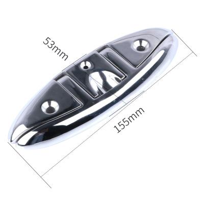 China High Quality Stainless Steel Boat Folding Cleat 4-1/2