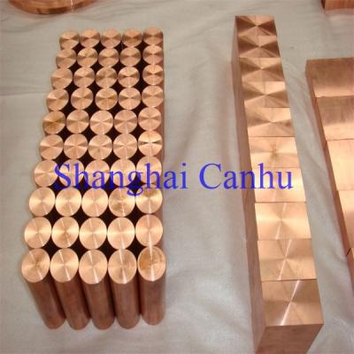 China Industrial Beryllium C17200 Copper Plate For Hot Runner System Per ASTM B194 for sale