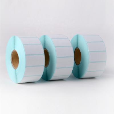 China Scratch Resistant Thermal Paper Customized Label Thermal Self Adhesive Label Sticker for sale