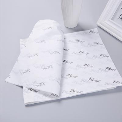 China Custom Logo Moisture Proof Printed Gift Wrapping Sheets Clothes Cloth Wrapping Paper Tissue Paper For Wrapping for sale