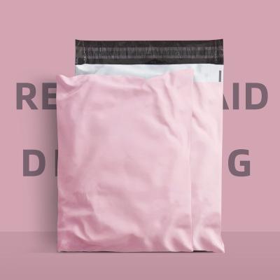 China PE polymailer apparel mailers poly custom mailing bags large recyclable high quality material white plastic courier poly bag for apparel for sale