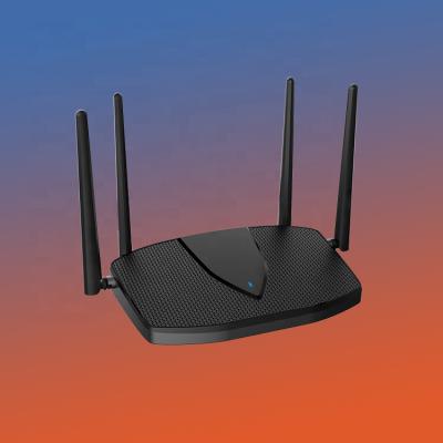 China Home/Office/School/Monitor/Smart Building Gigabit WiFi6 Wireless Dual Band Router 1800Mbps Speed ​​Wireless WiFi6 Router WiFi 6 Wireless Router for sale