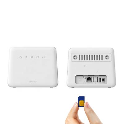 China Wireless Indoor Home/Office/School/Monitor/Smart Building 4G LTE UMTS 3G SIM Card Slot 2.4G WiFi Modem CPE Router 4G LTE CAT4 CPE Router for sale