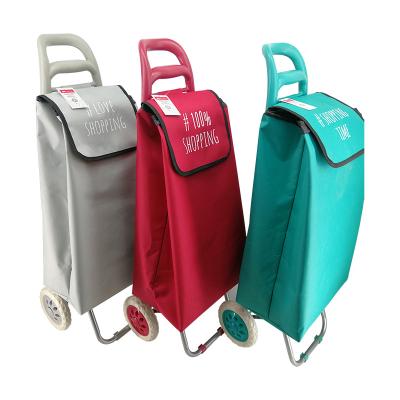 China Poratble the most classic steel trolley shopping bag for sale