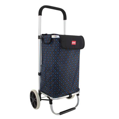 China 2022 Newest Good Quality Aluminum Shopping Trolley Folding for sale