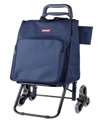 China 2022 Australia Style Foldable Shopping Granny Cart With PU Wheel 30 - 40L for sale