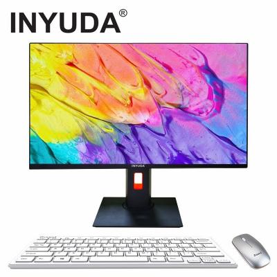 China USB Port INYUDA Lift Spin 21.5 Inch Screen Intel 4th Gen I7 4G 128G Game All In One Desktop Computer for sale