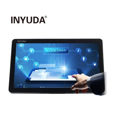 China Industrial Core I7 I5 I3 23.8 Inch All In One Gaming Monitor Computer Mini Win 10 Touch Screen Tablet Panel Desktop PC for sale