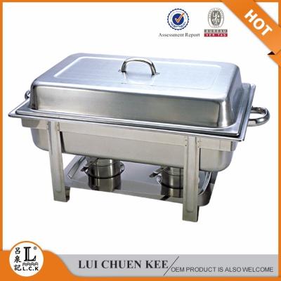 China Durable cheap chafing dish, rectangular chafing dish, chafing dish buffet for sale