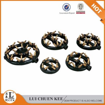 China Cheap Hot Selling High Pressure Gas 20 Jet Nozzle Cast Iron Gas Burner Brass Nozzle Gas Burner for sale